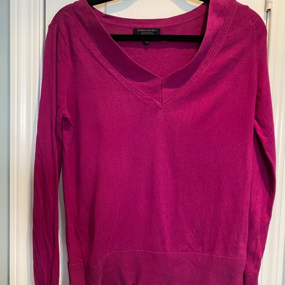 Banana Republic Silk Cashmere Sweater – Size Small